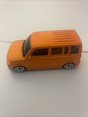 2007 Matchbox MBX Metal #7 2004-2006 Scion XB Orange Metallic w/6 Spoke 1:64